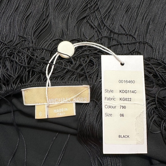 MICHAEL KORS COLLECTION - $1595 HEIDI's Runway BodyCon Flapper Fringe Skirt 6 - Picture 14 of 14